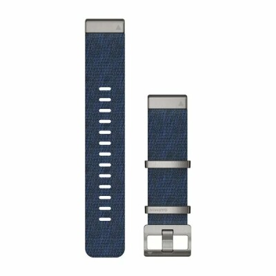 Bracelet de montre Garmin QuickFit 22 en nylon tissé