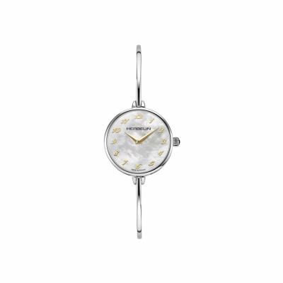 Montre HERBELIN Fil Acier & Nacre 17206B29T