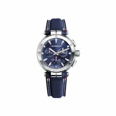 Montre HERBELIN Newport Chronographe 37658AP15BL